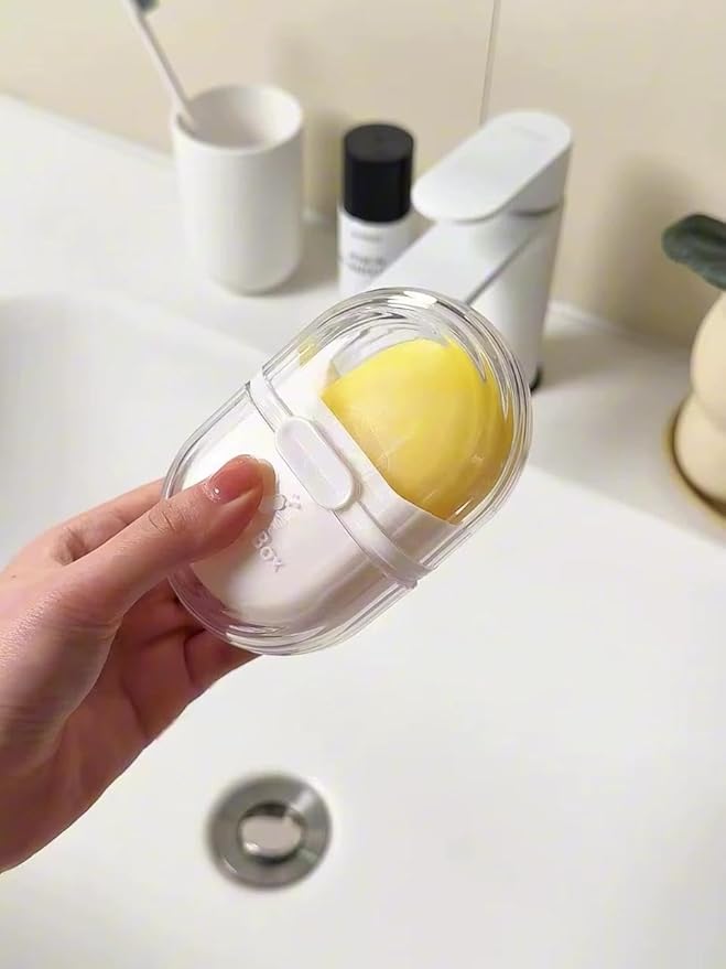 Portable Travel Soap Box Leak Proof Easy to Carry Bathroom Storage Box Soap Box Organizers