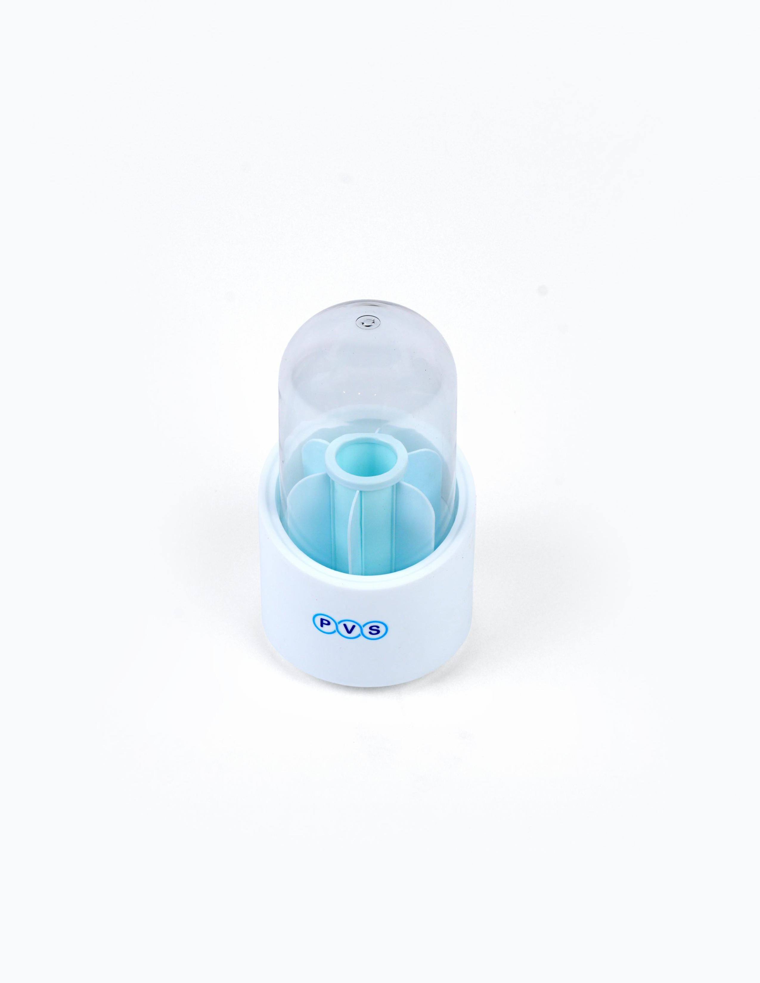 Makeup Brush Holder Organizer with Lid, Rotating Dustproof Make Up Brushes Container with Clear Acrylic Cover, Spinning Cosmetics Holders Storage Cup for Vanity Desktop Bathroom Countertop