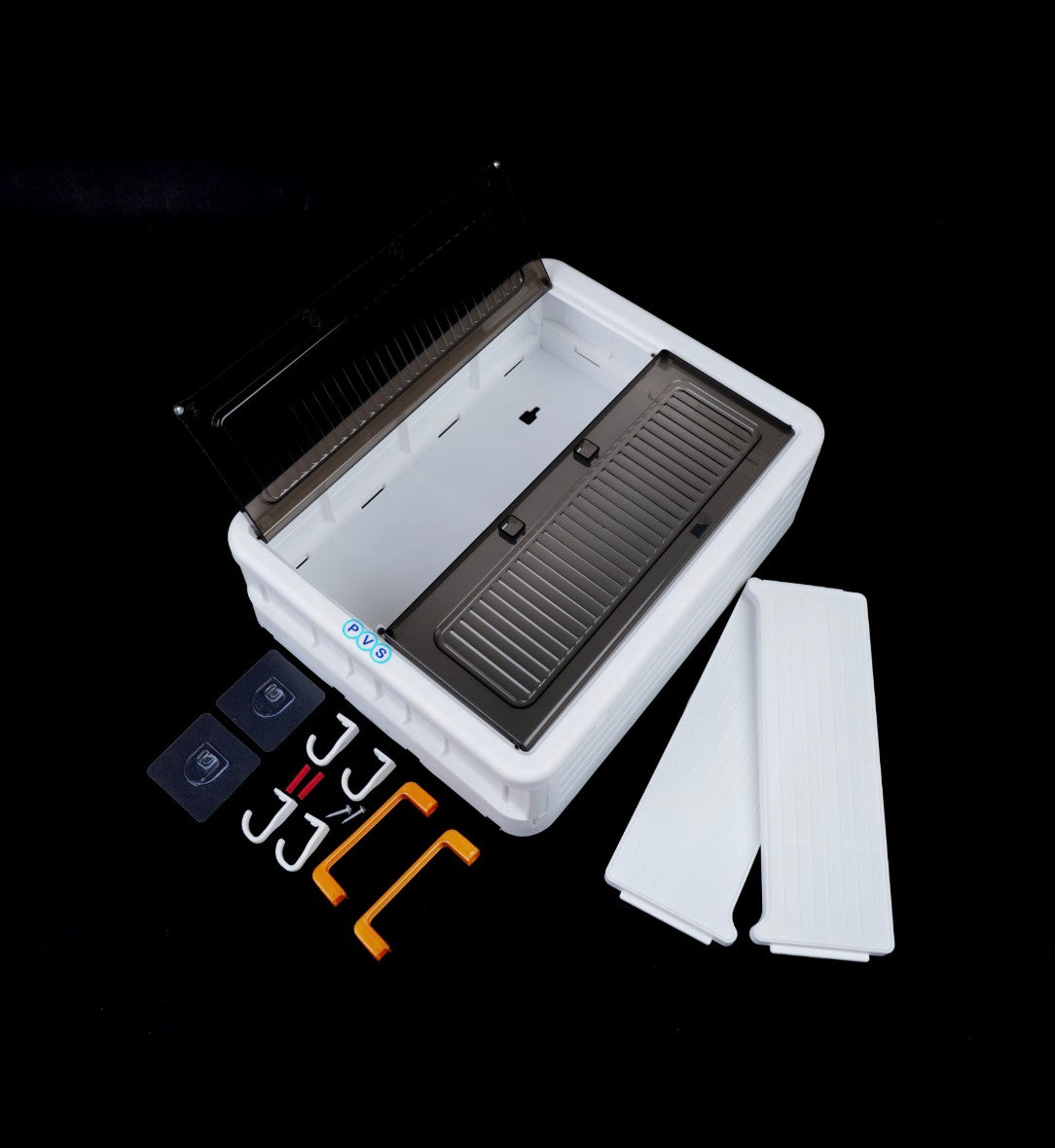 PVS Bathroom Cabinet with 2 Doors – Wall Mounted Storage Cabinet for Bathroom Essentials, Skincare &amp; Makeup | Bathroom Shelf &amp; Organizer Cabinet for Home, 3 Layer (White, 32 x 40.5 x 13cm) with free delivery