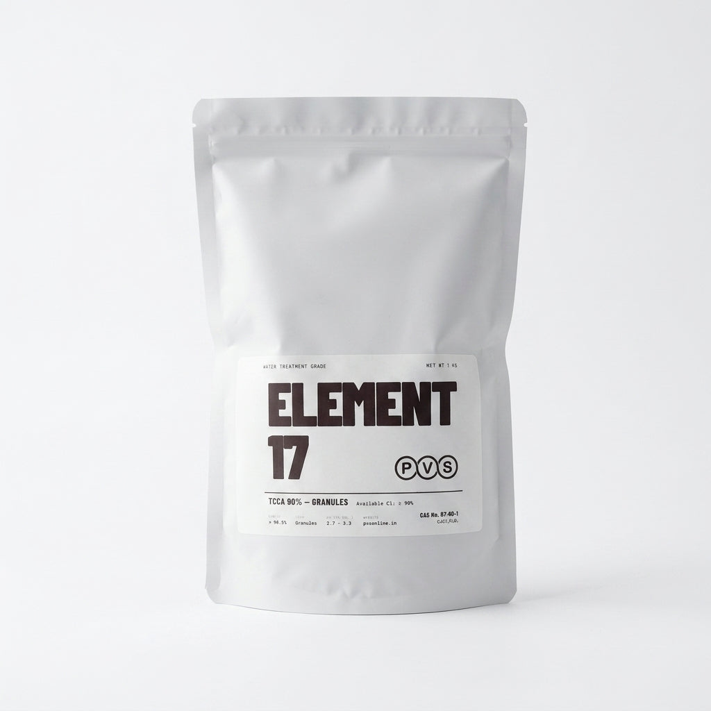 Element 17 TCCA 90% Granules — 1 kg | Premium Water Treatment Chemical